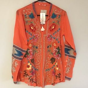 NWT Johnny Was Tamarind Top (XS)